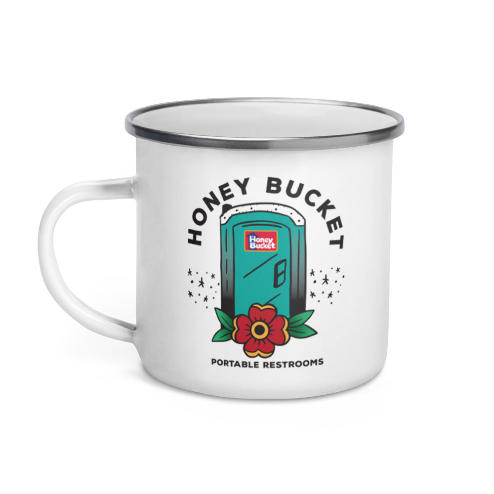 Honey Bucket Flash Enamel Mug – HoneyBucket Swag