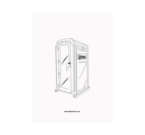 Honey Bucket Coloring Page (Download File)